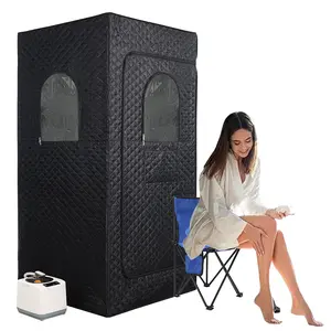 Sauna Box for Relaxation, Detoxification, Portable Steam Sauna for Home with Steamer