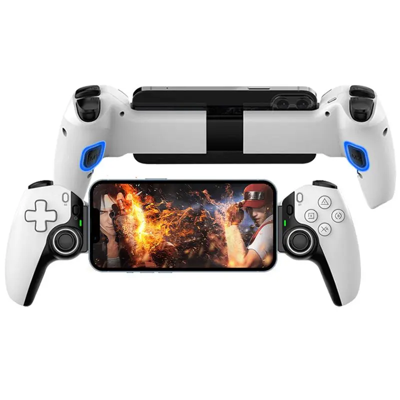 Mobile Game Controller, Portable Gamepad for Cellphone, Long Design Game Controllers for PS3 PS4 PC Switch & Tablet, Console Accessories, Premium Gaming Controllers, Wireless Controllers, Rechargeable Portable Controller, Handheld Controller, Joypad