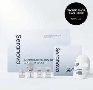 Renew & Radiate Duo: Seranova 3 Month Micro-Infusion System & Collagen Mask Bundle