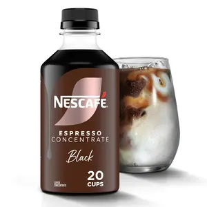 NesCafe Espresso Coffee Concentrate 10 fl oz – Instant Cold Brew & Iced Coffee, Barista-Style, High Caffeine, Smooth Arabica Coffee