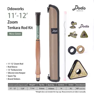 dodoworks 10' /12' Zoom Tenkara Rod Kit
