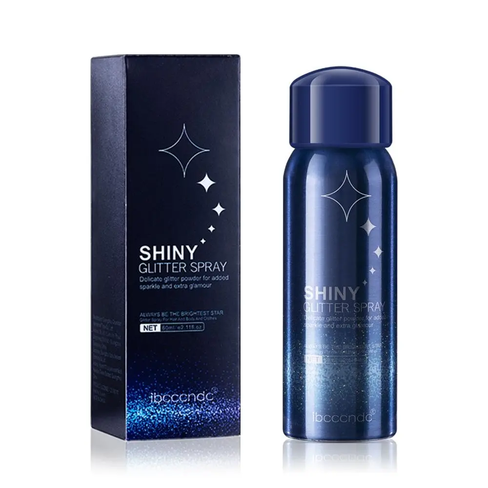 Shimmering Body Glitter Spray, Sparkling Radiant Makeup Mist, Glow Body Makeup for Women & Girls, Cosmetic Product for Party, Glitter Sparkle Makeup