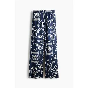 H&M Satin drawstring trousers