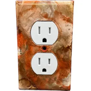 Handmade wall plate electrical outlet cover Decoration