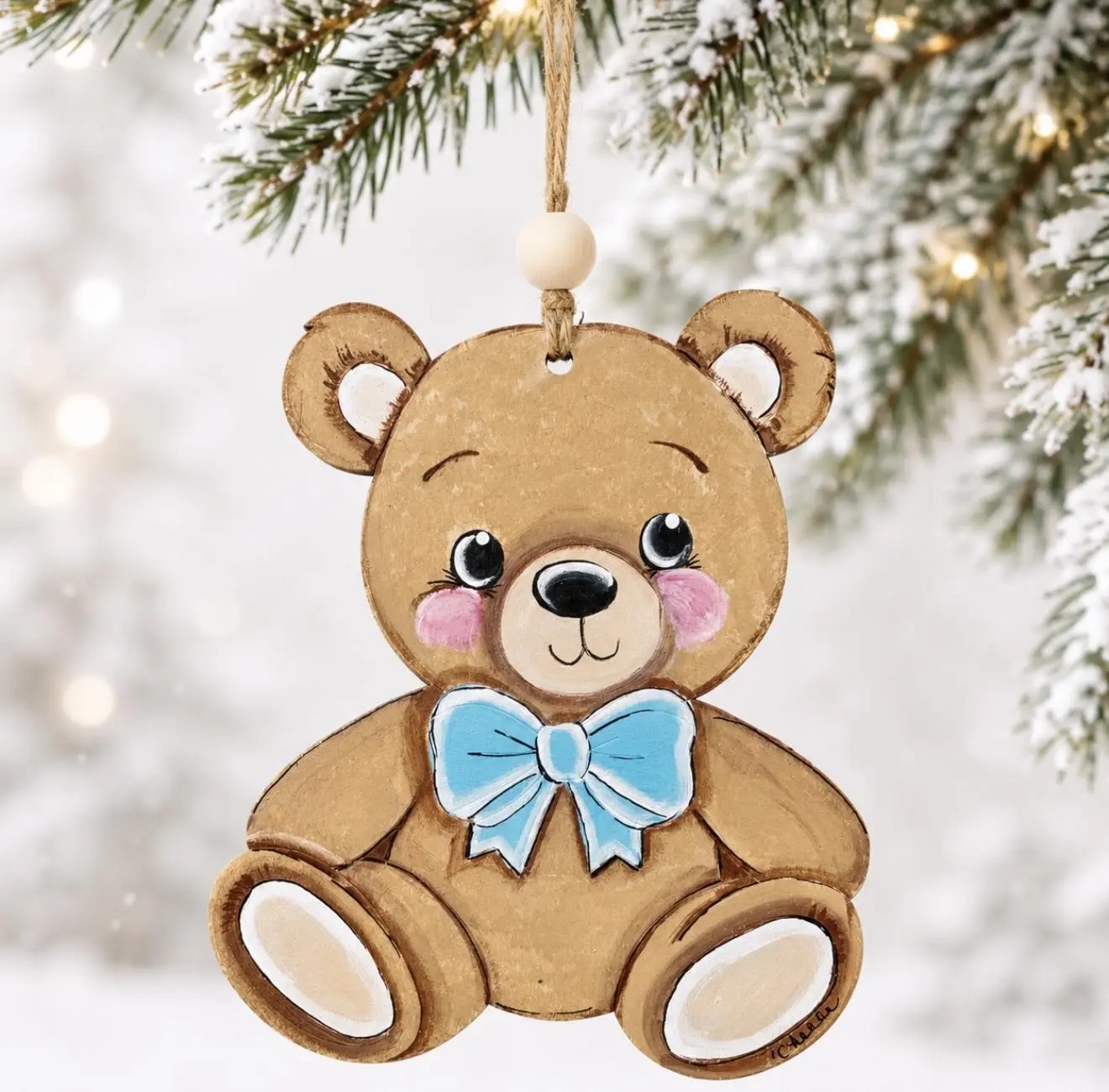 Christmas Ornament: Bear