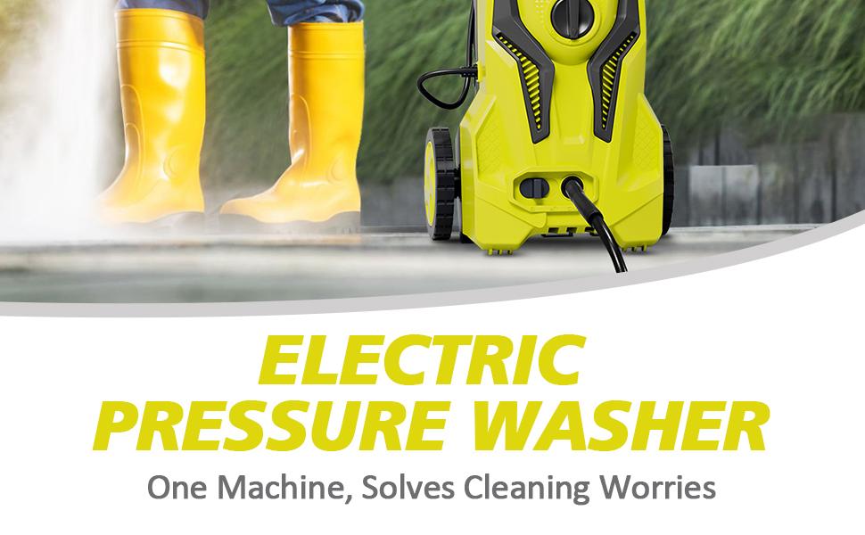 Power Washers Electric Powered 5000PSI 3.2GPM High Pressure Washer Car Cleaning Machine for Home Driveway Patio Deck Power Washers Electric Powered 5000PSI 3.2GPM High Pressure Washer Car Cleaning Machine for Home Driveway Patio Deck