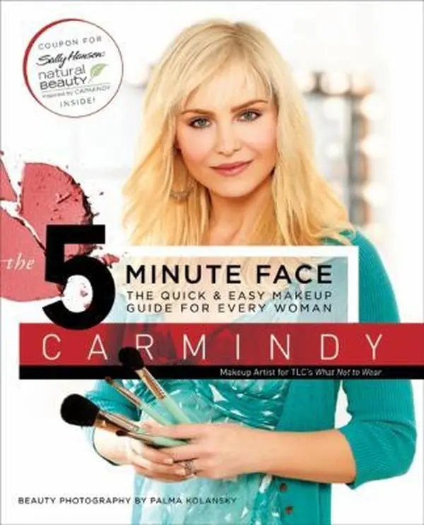 USED Book - The 5-Minute Face: The Quick & Easy Makeup Guide for Every Woman by Carmindy (Paperback) - english