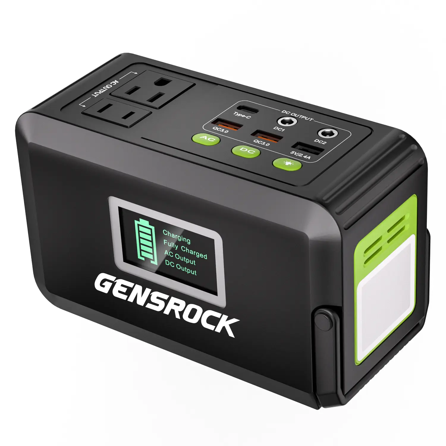120W Portable power bank ,with USB Ports, Multiple Sockets and Led Light, For IPhone, Laptops, Ipads, Cameras, Camping and Emergency Use. solar digital  display charger power bank