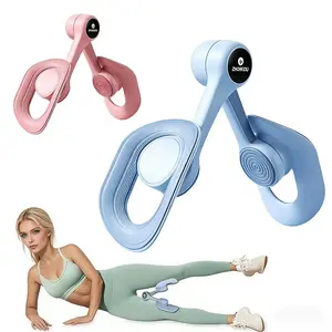 Inner Thigh & Hip Exercise Trainer with Counter, Home Workout Gear