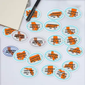 Stickers Pack 20 Pcs Certified Laptop Aesthetic Dirty Car Idle Bottle Bumper Waterproof Skateboard Vinyl Bike Guitar Colorful Water Luggage