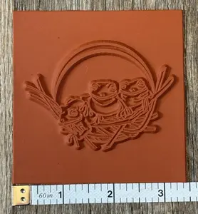 Three Amigo's 3.5" x 3.5" Rubber Texture Mat