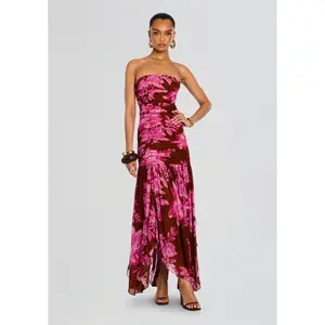 Teryn Silk Chiffon Dress