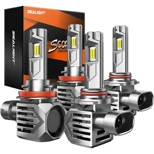 2021 Chevrolet Trax 9005/HB3 H11/H9/H8 260W 6500K White IP68 LED Headlight Bulbs 2Pairs SEALIGHT S7S
