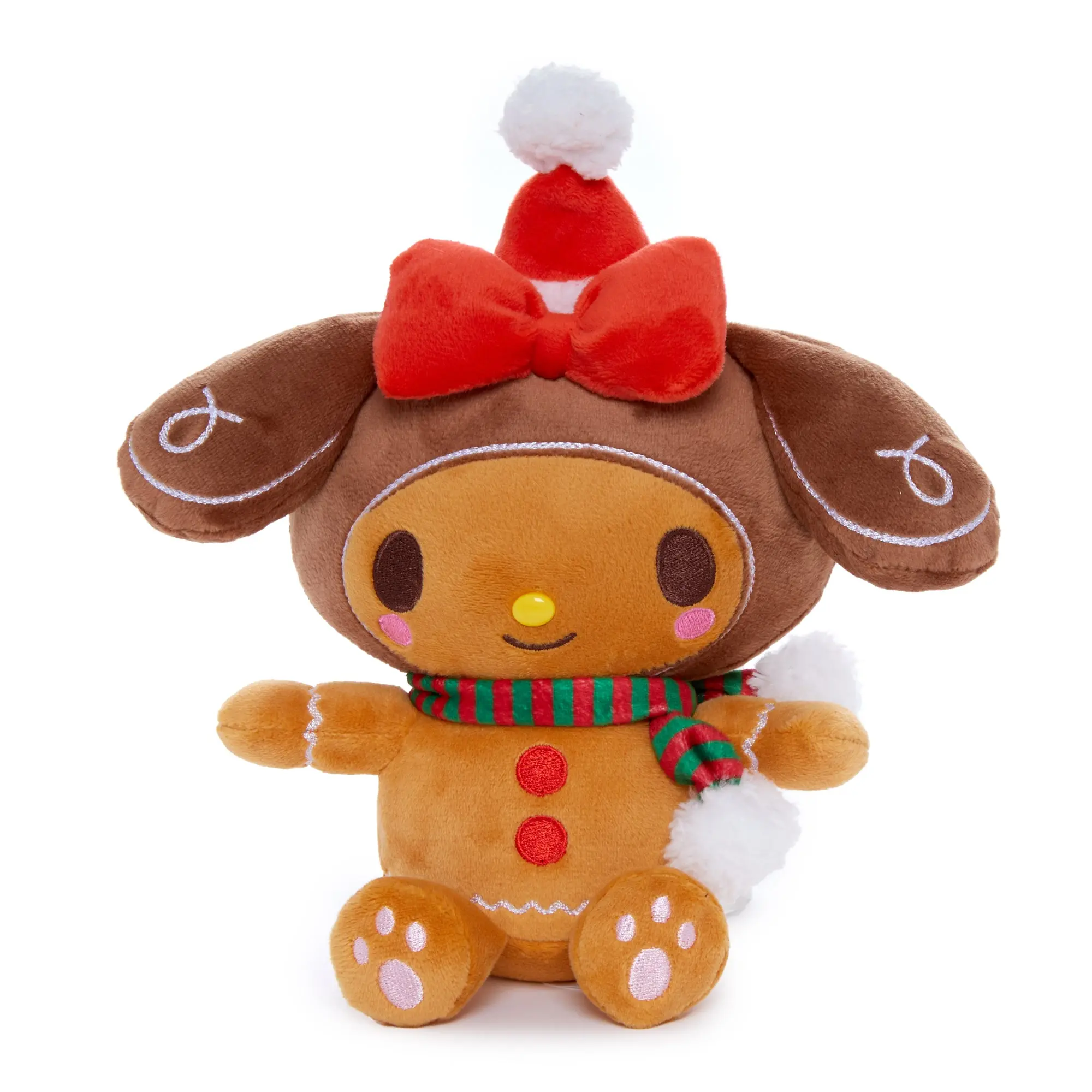 My Melody 7" Plush (Holiday Gingerbread Friends)