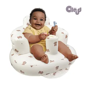 Inflatable Baby Seat for Babies 3-36 Months, Built in Air Pump Baby Chair Sit Me up Floor Seat for Baby, toddler boy stuff, for Learning to Sit