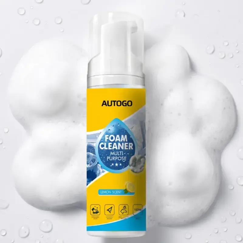 Deep Stain Removal for Car Interior & Home Furniture – Multi-Enzyme Foam Spray for Cars, Kitchens, Bathrooms, and Sofas, Safe on Plastic, Fabric & Upholstery, Fast-Acting, Non-Toxic, Multi-Surface, Deep Cleaning Essential