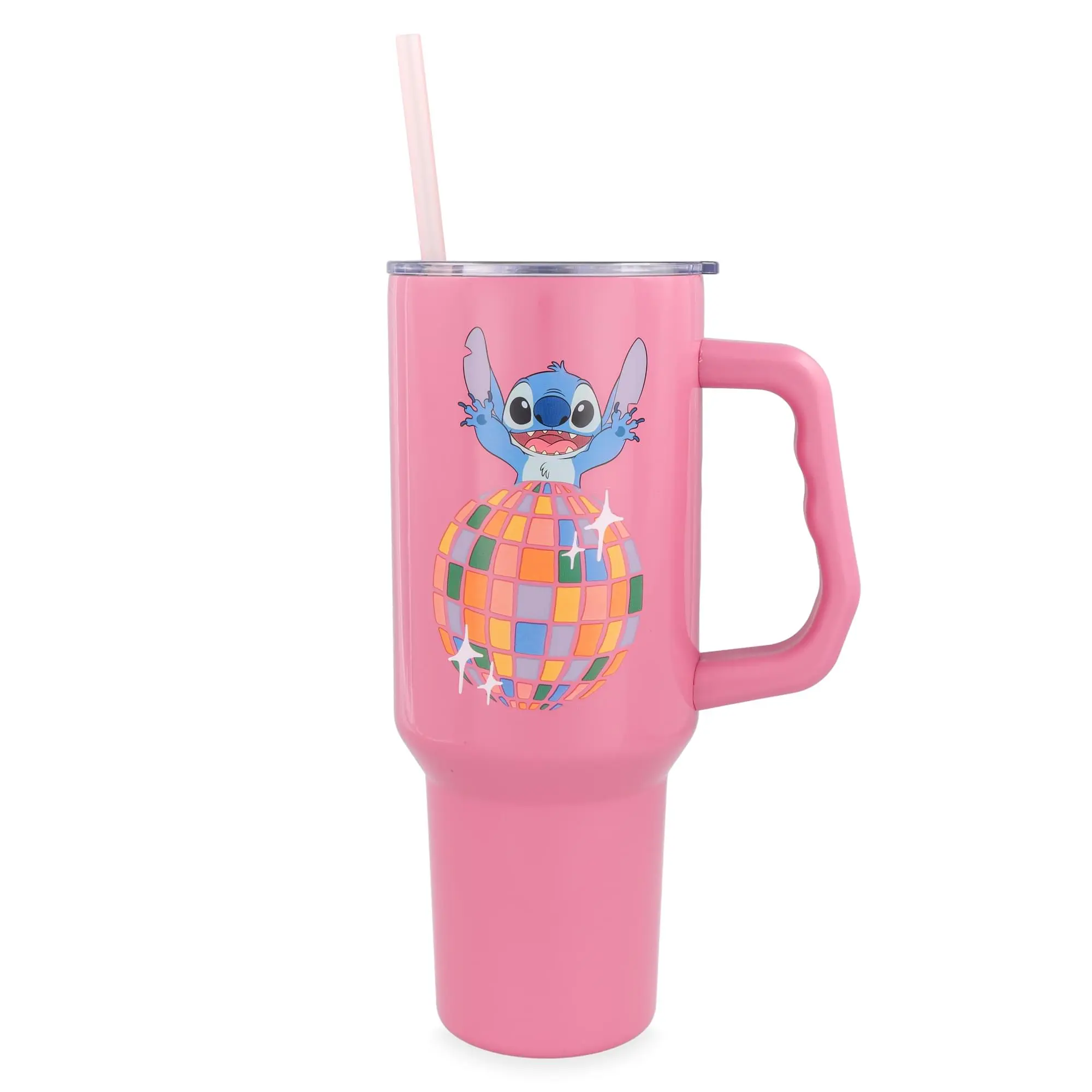 Disney Lilo & Stitch "Life Is A Party" 40-Ounce Stainless Steel Tumbler
