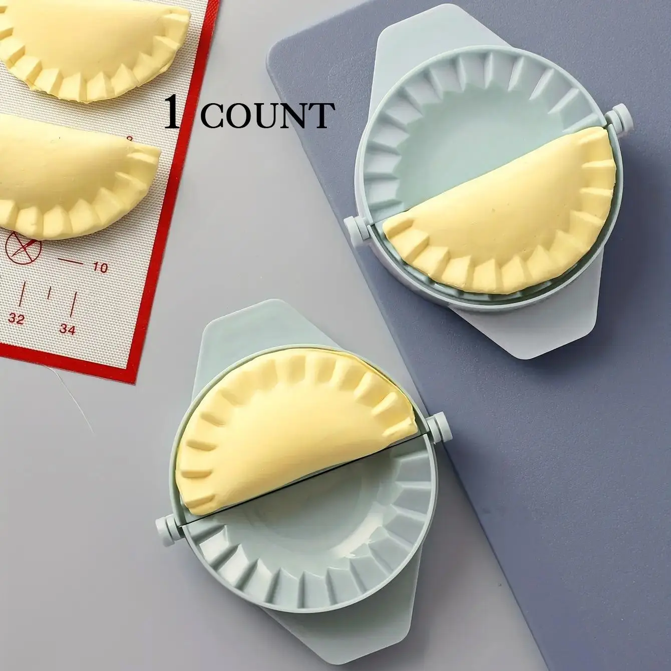 Creative Dumpling Maker, 1 Count Solid Color Manual Dumpling Mold, Easy Dumpling Making Tool, Kitchen Utensil
