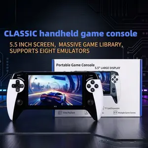 X9 Handheld Digital Game Console, Wireless Portable Console with 5.5-Inch HD Screen for Retro Gaming, Home Relaxation and Friend Gatherings, Christmas Gift and Valentine's Day Present