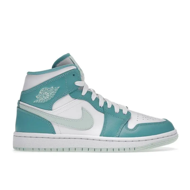 Jordan Women's 1 Mid Washed Teal, from StockX
