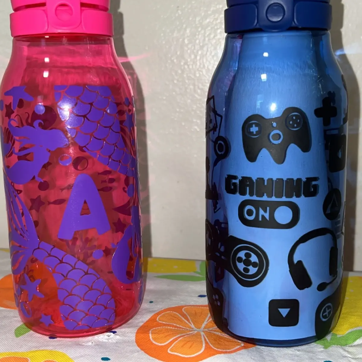 Personalized kids water bottles