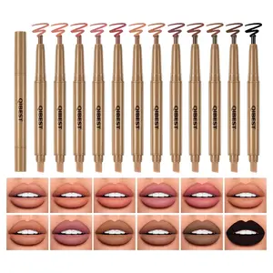 1PC matte lip liner is smooth, easy to apply, waterproof, non smudging, non staining, and natural makeup effect, Cosmetic Lip Liner