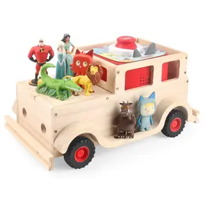 Car-Style Tonies Box Organizer Storage & Display Case for Tonies Figures Holds 10-15 Characters Compatible with Gen 1 & 2 Tonies Players