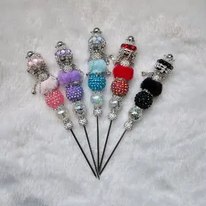 Multifunctional Handmade Stainless Steel Beaded Weeding Crafters Tool Crown Dangle for DIY Projects