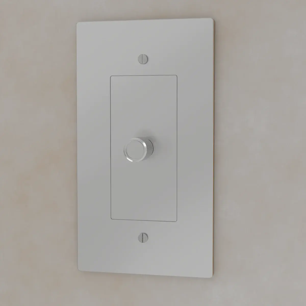 The Brass Rotary Dimmer Switch (1 to 5 Gang) - Stainless Steel