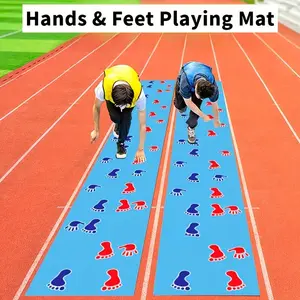 Integrated Sensory Training Hand Foot Game Mat Outdoor Play Team Building Party Use, Fun Interactive Activity Equipment