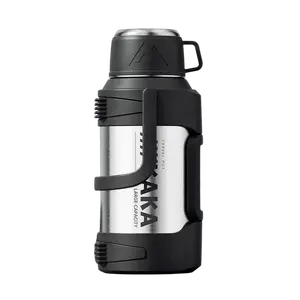 Tactical Travel Pot | Rugged 316 Stainless Steel Insulated Flask & Tea Maker id23