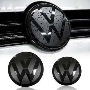 Volkswagen Golf MK6 MK7 MK7.5 MK8 ABS Front & Rear Badge Emblem Set Does Not Affect ACC Cruise Control Car Accessories