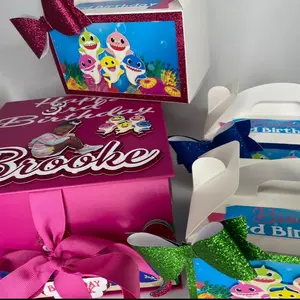 Baby Shark Keepsake Gift Box with Gable Boxes