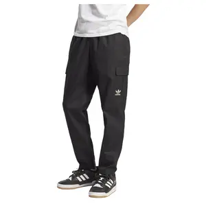 adidas Mens Enjoy Summer Cargo Pants Casual Drawstring - Black