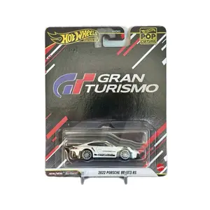 Hot Wheels Premium 2022 Porsche 911 GT3 RS Gran Turismo 1:64 Diecast Car Collectible Model Pop Culture