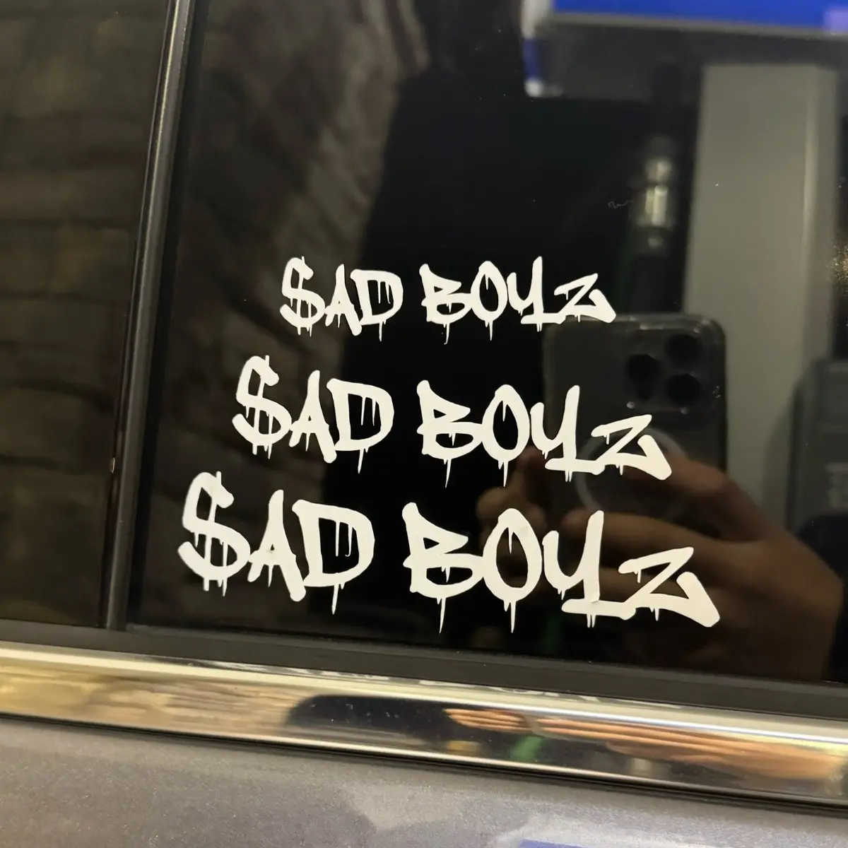 Sad Boyz Window Decal
