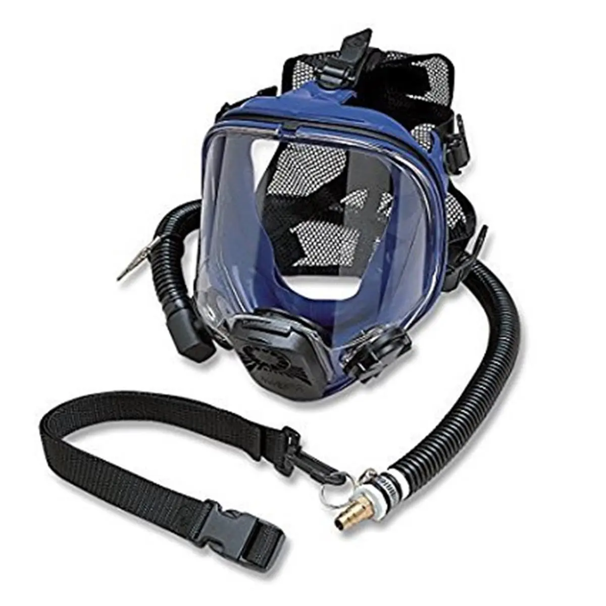 212 MAIN Unisex Full Face Protective Respirator Mask with Hose-Ready Skirt Assembly, 1-Size Design for Home Improvement & Work Safety Equipment