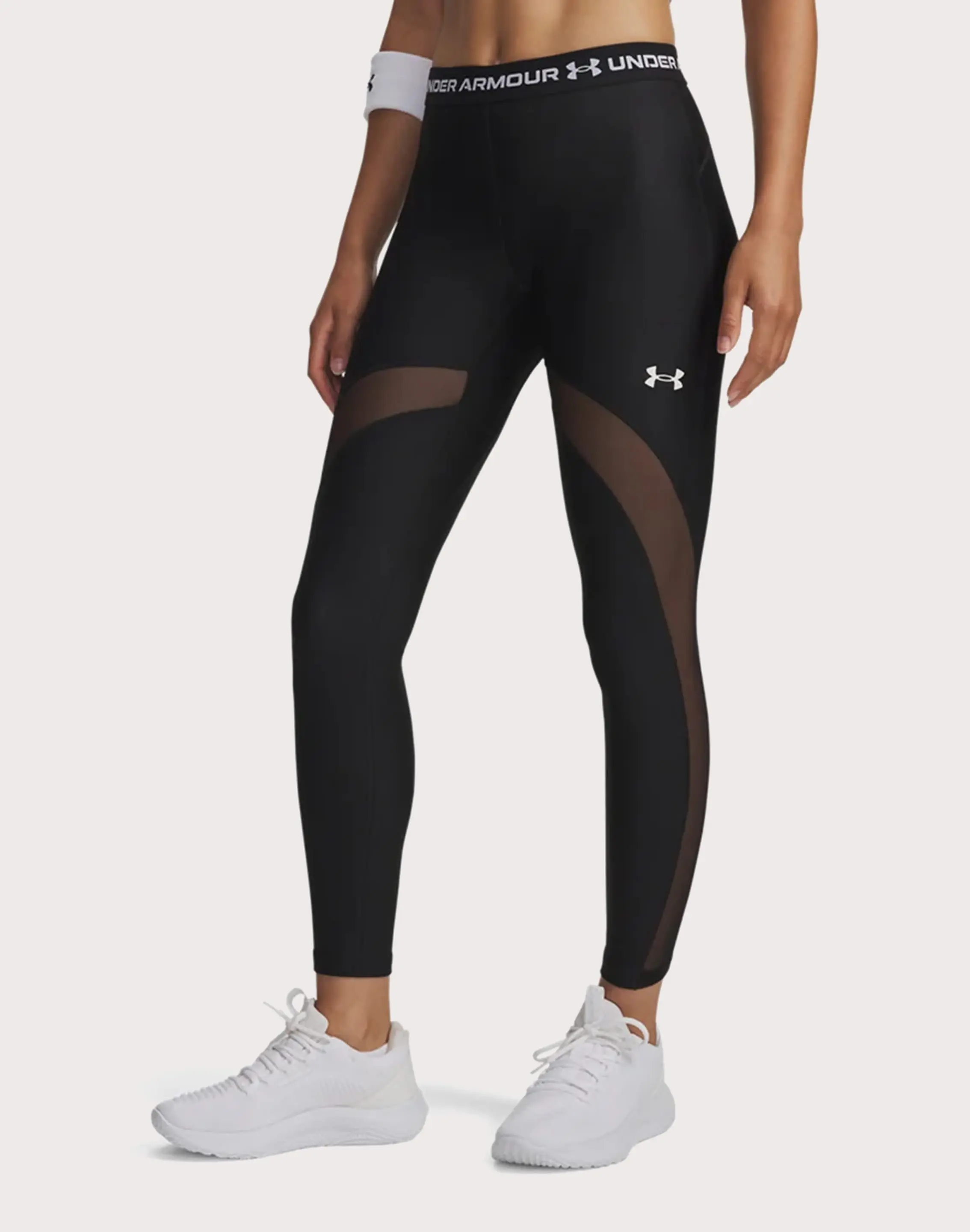 Womens Under Armour HeatGear Mesh Leggings