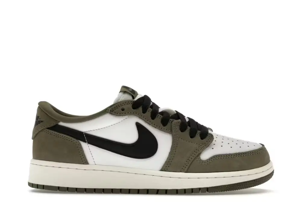 Jordan 1 Retro Low OG Medium Olive (GS)
