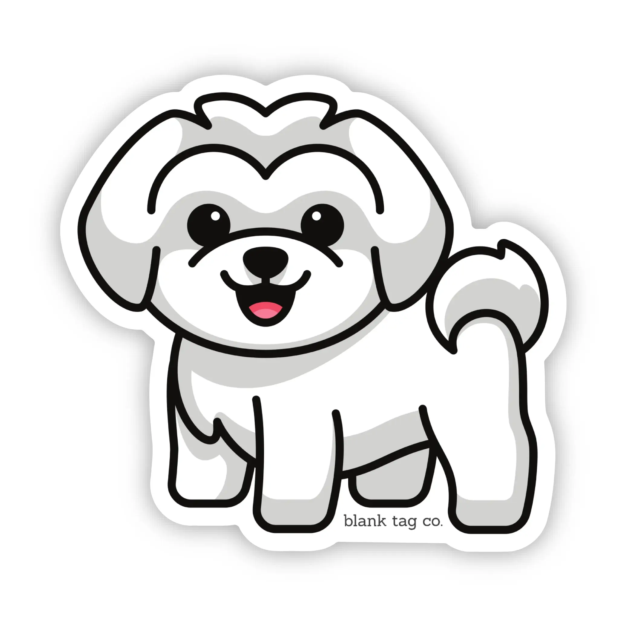 Blank Tag Co.® Waterproof Sticker - Maltese