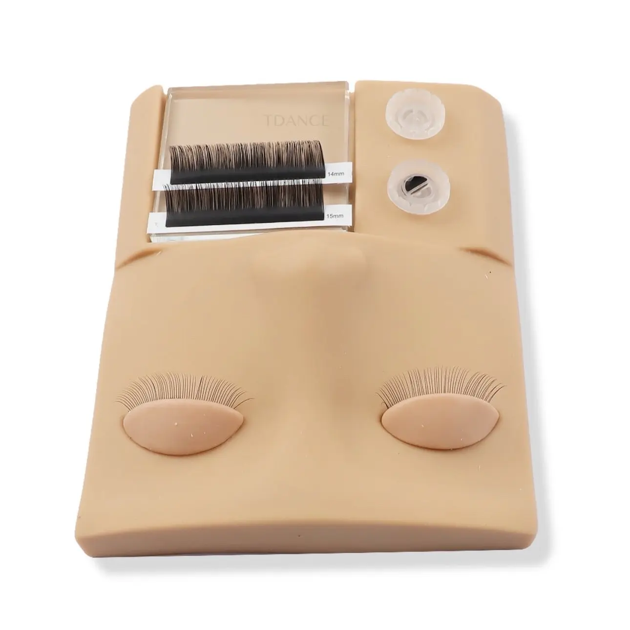 Multifunctional Mannequin Replacement Eyelids for Eyelash Extension Training and Eye Makeup Practice