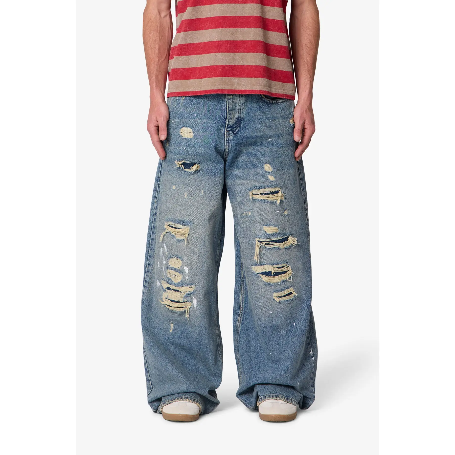 mnml Repaired Rave Denim - Blue