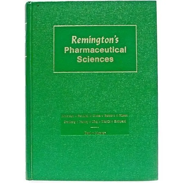 Used Hard Cover Book - Remington's Pharmaceutical Sciences, Edited by John E. Hoover, English Language, 5.95 lbs, Published by Mack Publishing Co.