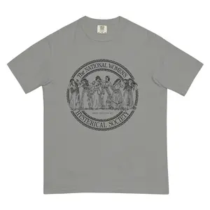 Hysterical Society Seal Tee - Grey