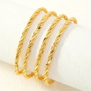 24K Elegant Gold Plated Bangle Bracelet,Elegant Minimalist Bangle,Jewellery Accessories,Perfect for Daily Wear,Special Occasions,All Season Fashion Jewelry bracelet stack,gifts for women, womens gifts ,accessories for women ,bracelets for women