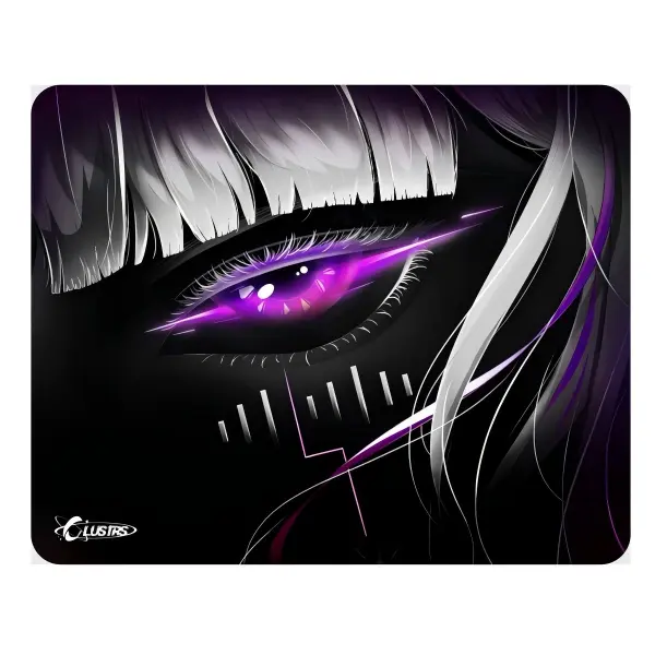 Clustrs Astra’s Gaze Glass Mouse Pad – Tempered Glass, Smooth & Precise – 400*500*3.5mm