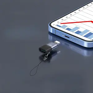 Lightning Mic Mini Mobile Adapter, Portable Mini Mobile Adapter, Selfie Accessories for Mobile Video Shooting, Camera, Video Recording Equipment