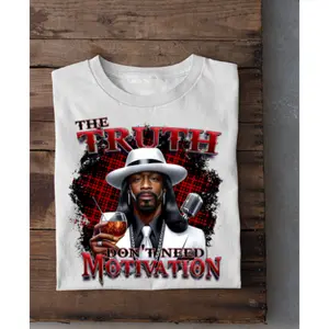 Katt WIlliams | The Truth Dont Need Motivation | Custom Cartoon | Comedy | The Real Shirt Plug ™