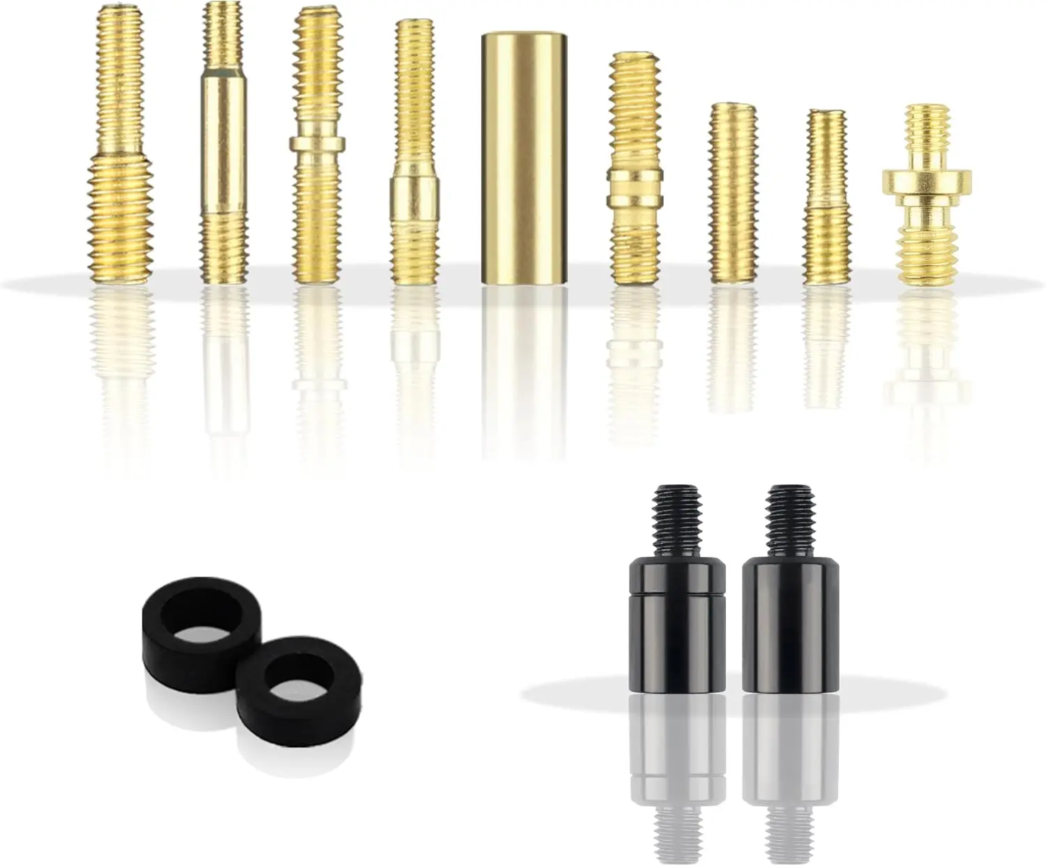Junecarp 13 Truck Antenna Adapter Accessories for Truck/Car Kit,11 Screws2 Rubber Washers Replacement for Toyota,Jeep,,Denali,Tantu,Douqi,Ford,GMC Antenna