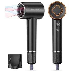 Hair Dryer, Professional Negative Ions Hair Highspeed Dryer, 150000 RPM High-Speed Brushless Motor Negative Ionic Blow Dryer with Diffuser for Women and Men Hairdryer blowdryer Springtok